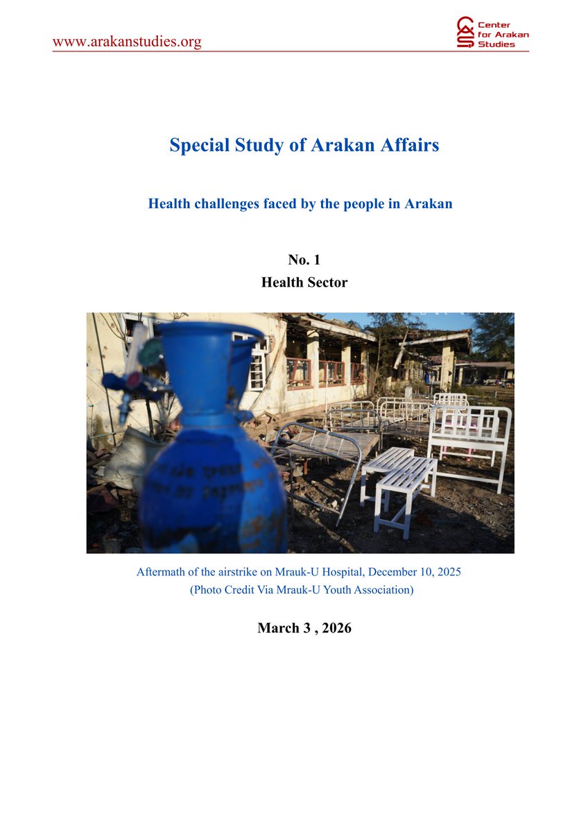 Center for Arakan Studies tweet media
