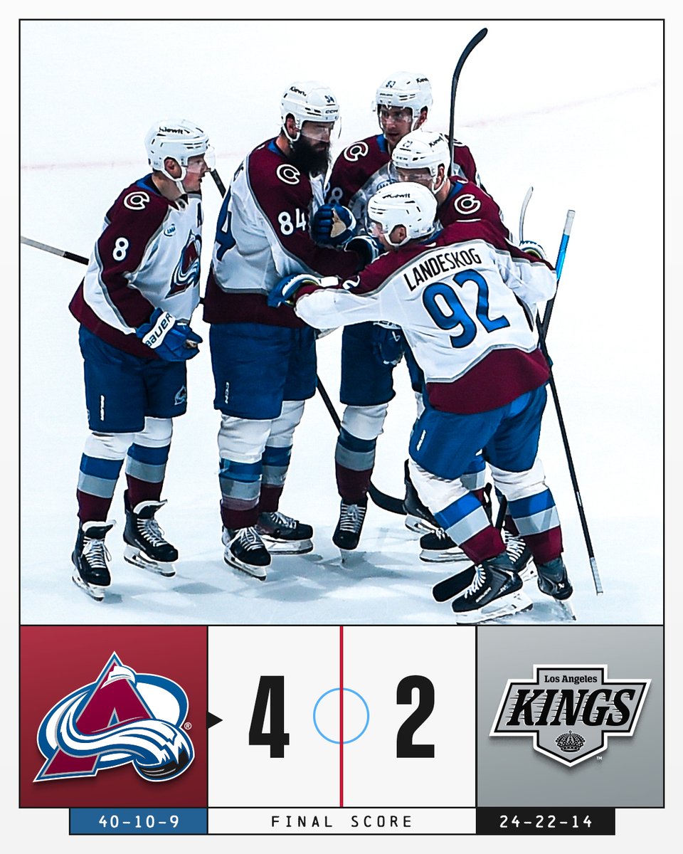 40 WINS FOR THE AVALANCHE!! 😱