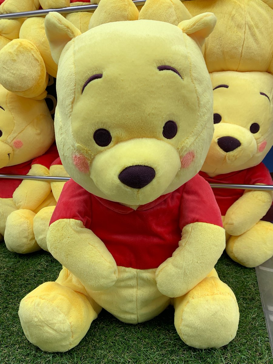 景品情報】 『くまのプーさん 赤いほっぺ グランデぬいぐるみ ゆったり