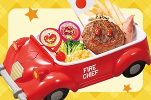 ひな祭り フォルクスはお子様メニューが豊富🥰 一番人気は🚒しょうぼう
