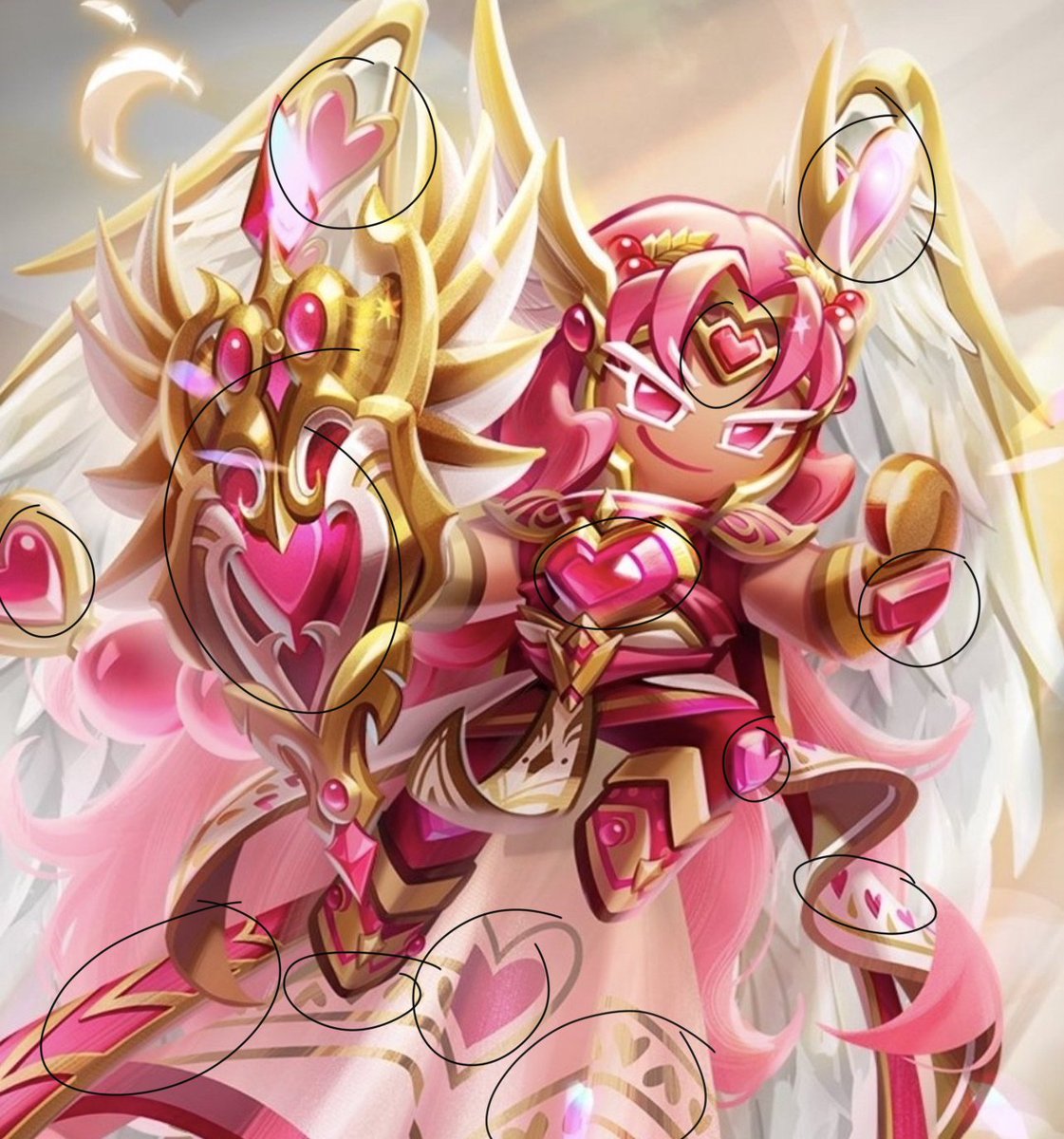 how many hearts should we put on her' 'yes'