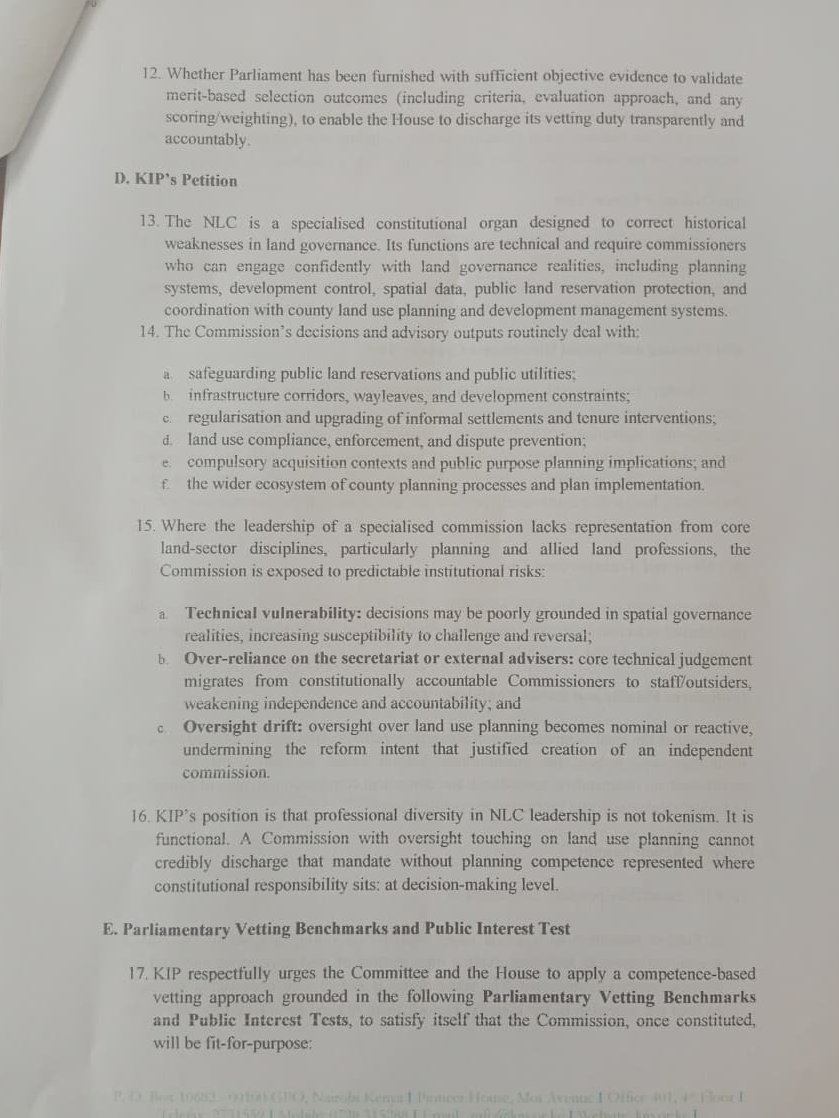 KENYA INSTITUTE OF PLANNERS tweet media