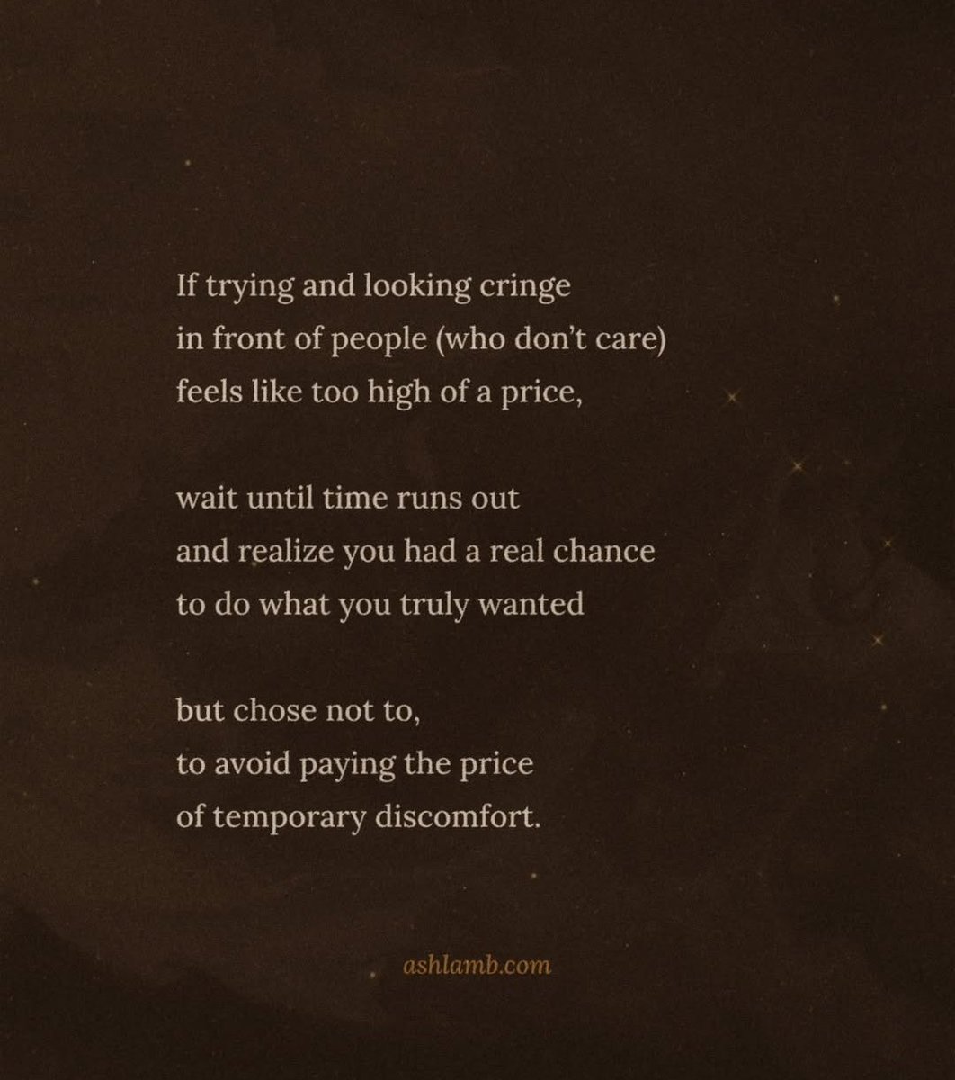 Don't allow other people's opinions to paralyze you.

Decide what you want to do and GO FOR IT! 🌟