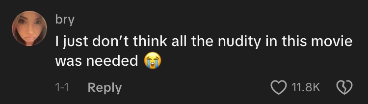 Guess the movie she's talking about