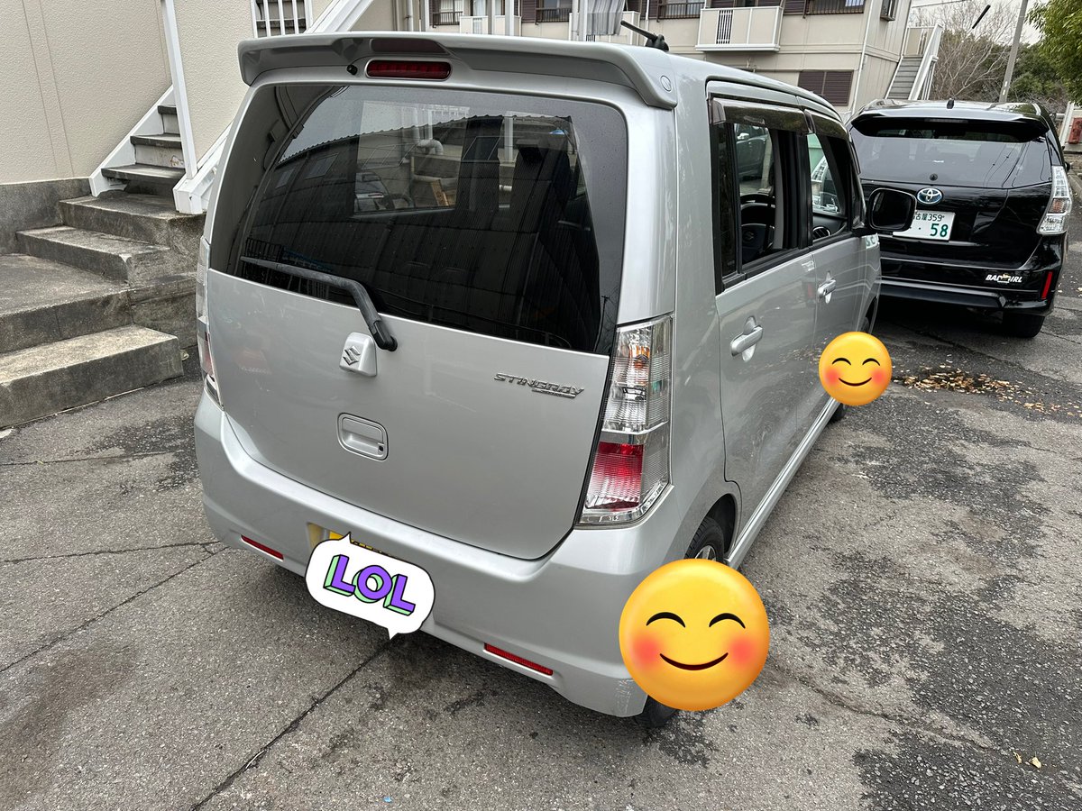 足車売りまっせ〜 ワゴンR mh23s 車検R9.8 走行距離124040kmたまに乗る