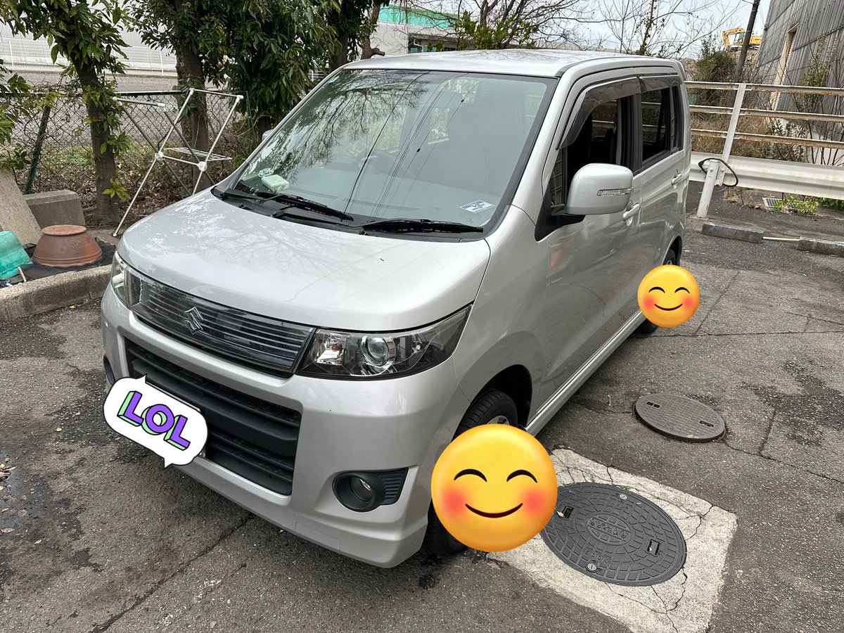 足車売りまっせ〜 ワゴンR mh23s 車検R9.8 走行距離124040kmたまに乗る