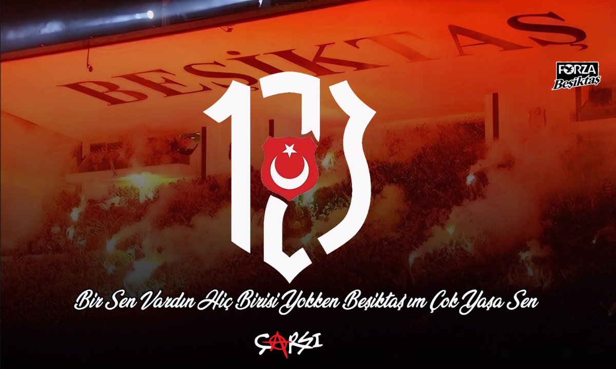 Türk sporunun sarsılmaz temel taşı, milyonların gözbebeği, dorukların anlı şanlı Beşiktaş’ı 123 yaşında

#forzabesiktas #çArşı