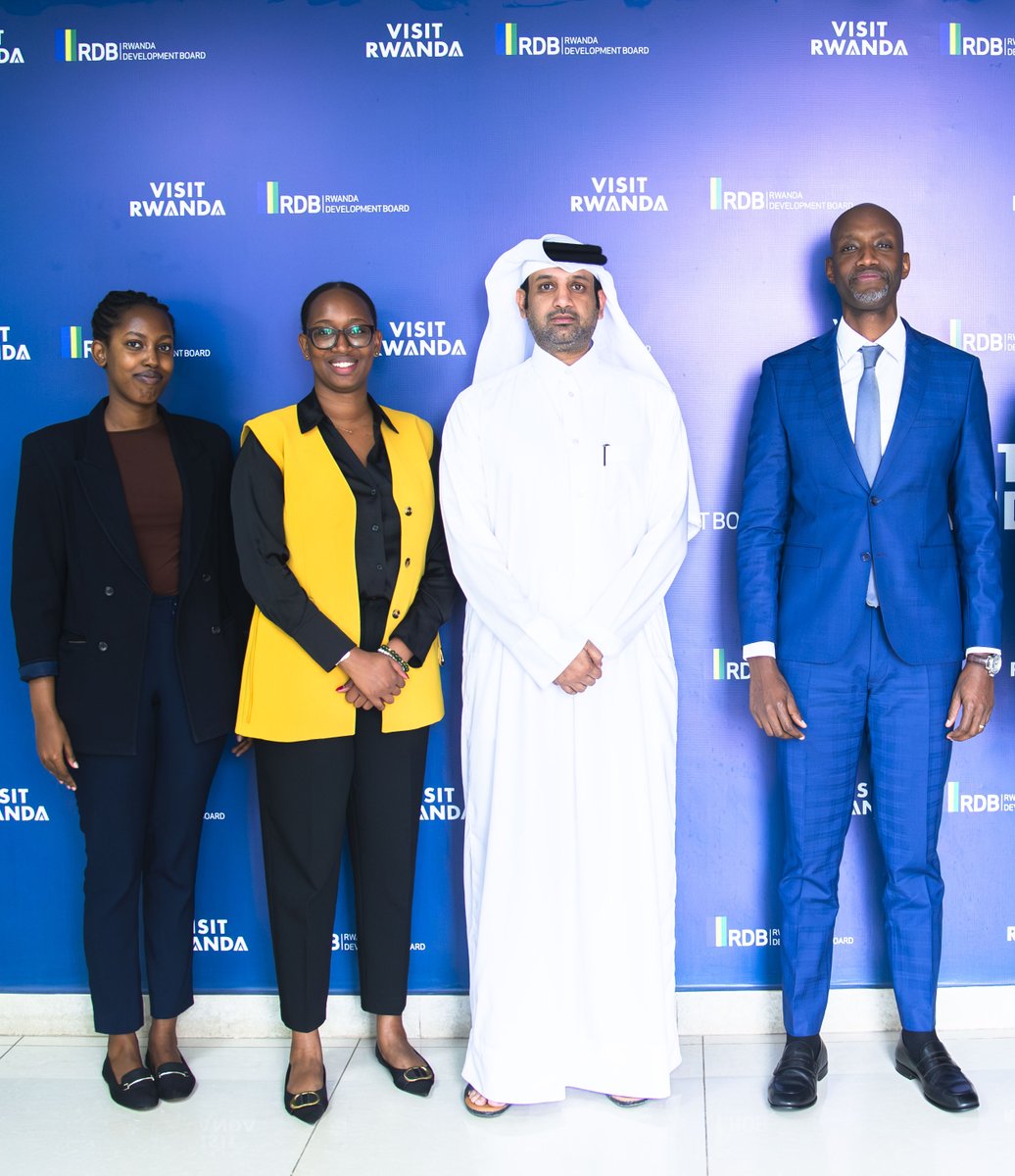 This morning, RDB CEO <a href="/afrika_jean/">Jean-Guy K. Afrika</a> met with H.E. Mansoor Ali Al-Hajri, Ambassador of Qatar to Rwanda, to discuss the strong Rwanda–Qatar partnership and explore opportunities to further strengthen relations and expand investment and economic cooperation.