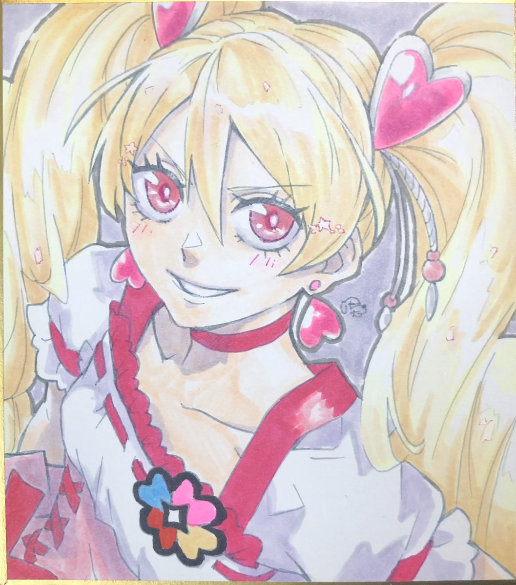 キュアピーチ ,桃園ラブ 「ピーチ過去絵」|ちよさん★Skeb募集中のイラスト
