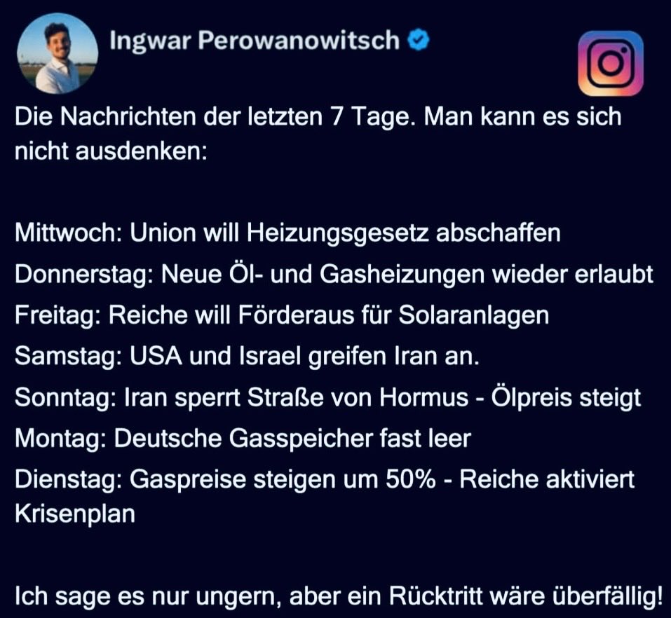 ‼️Volle Zustimmung <a href="/Perowinger94/">Ingwar Perowanowitsch</a> !

Frau Reiche muss zurücktreten.
#ReicheRücktritt
