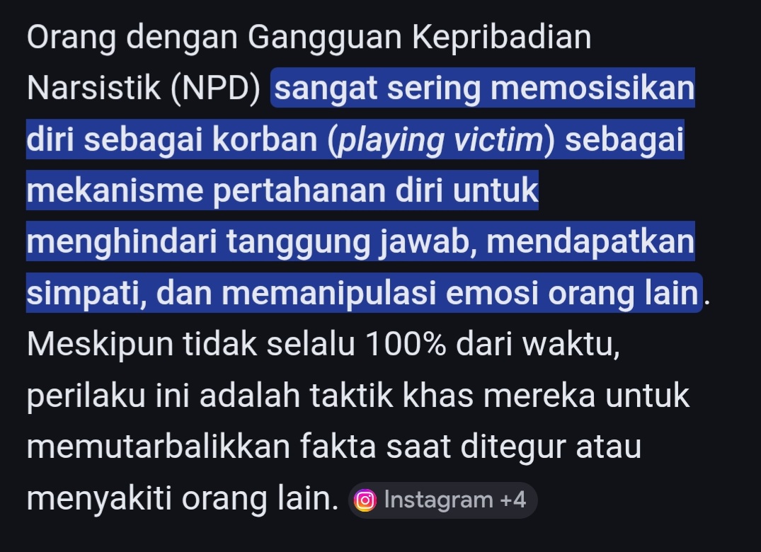 javadims's tweet photo. Emang bener2 dah orang NPD tuh. Ngeri banget. Wkwkw https://t.co/mUisjJeJr8