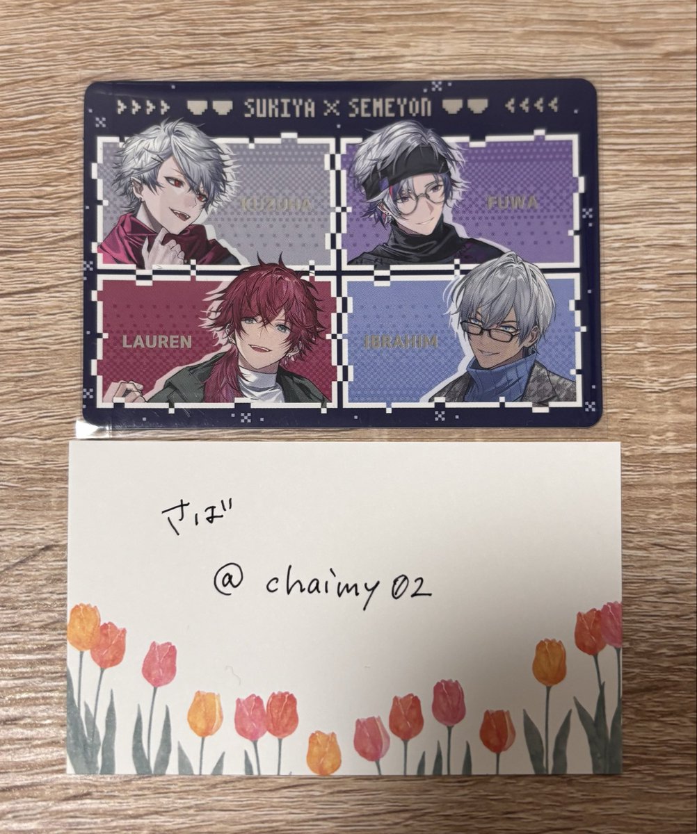 chaimy02's tweet photo. @yuki_niji_mochi ❄️初めまして、こんばんは。検索よりお声がけ失礼いたします。当方、画像の通り第1弾集合のものを1点所持しております。
お持ちの第2弾集合のものと、1⇔1での郵送交換は可能でしょうか。→(続) https://t.co/kDUol6Dn1S