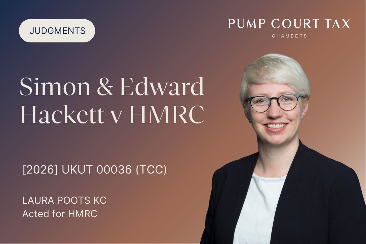 Pump Court Tax Chambers tweet media