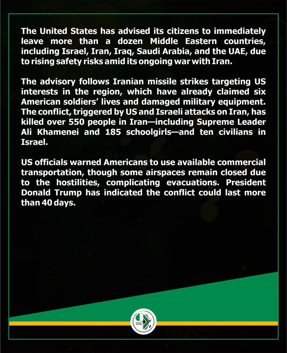 The US urges citizens to leave multiple Middle Eastern countries amid ...