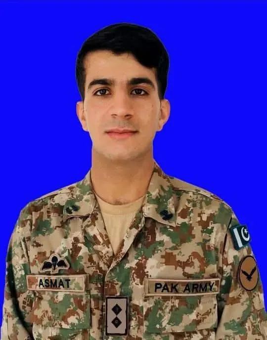 Lieutenant Asmat Ullah Shaheed...
