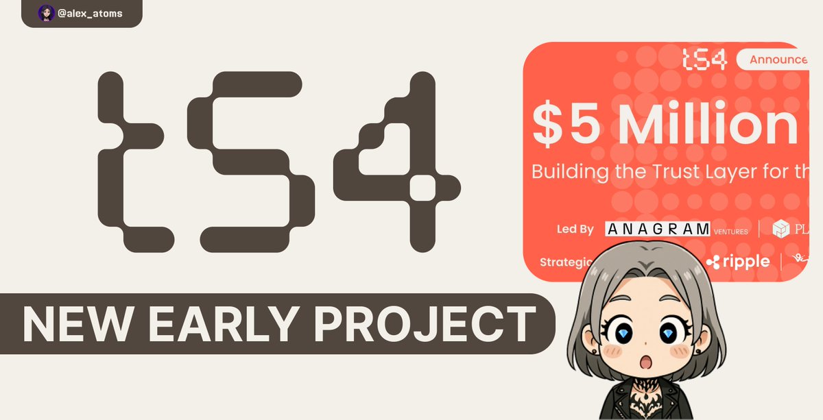 💎 New Early Project Detected! t54 Labs ⁕ Raised: $5M ⁕ Potential ...