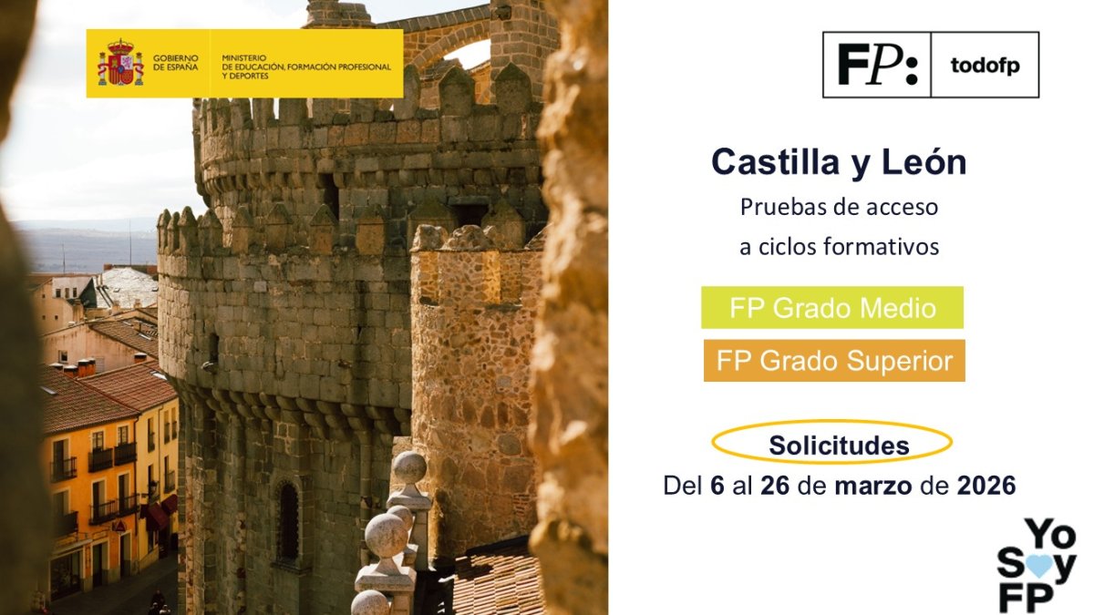 todofp's tweet photo. 📣 #FPCyL. Pruebas de acceso a ciclos formativos. #TodoFP #YosoyFP
🔴Plazo de solicitudes del 6 al 26 de marzo de 2026
🔍 8https://bocyl.jcyl.es/boletines/2026/03/03/pdf/BOCYL-D-03032026-42-25.pdf https://t.co/BKkdAVtsTm