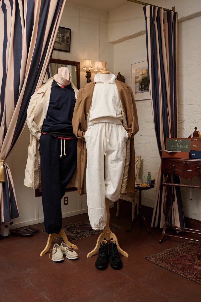 If you’re ever at a loss for outfit inspiration, just go to the Ghiaia Cashmere website and, well, just do that