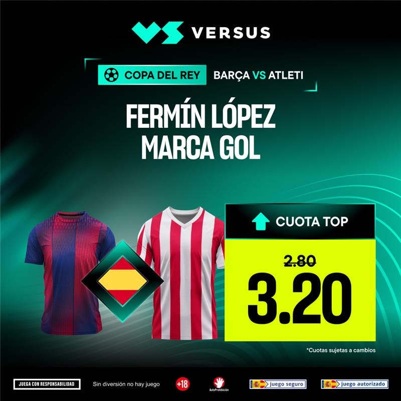 Interfaz de usuario del casino Versus mostrando slots y menú de navegación en dispositivo móvil