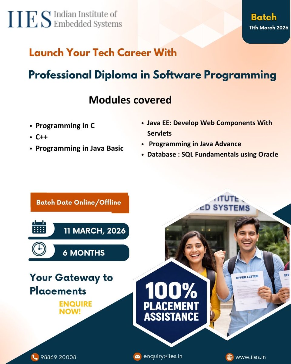 Indian Institute of Embedded Systems (IIES) tweet media