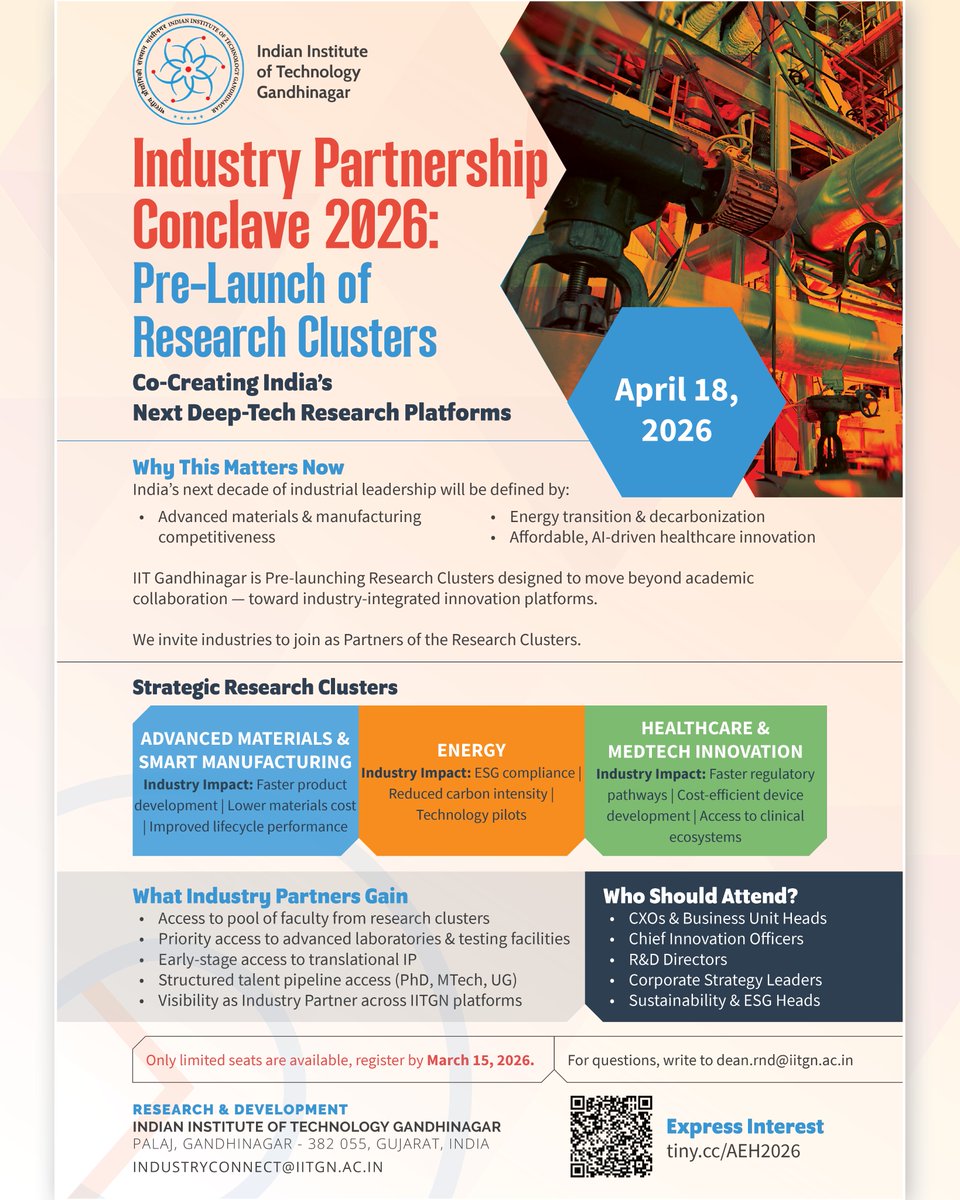 IIT Gandhinagar tweet media