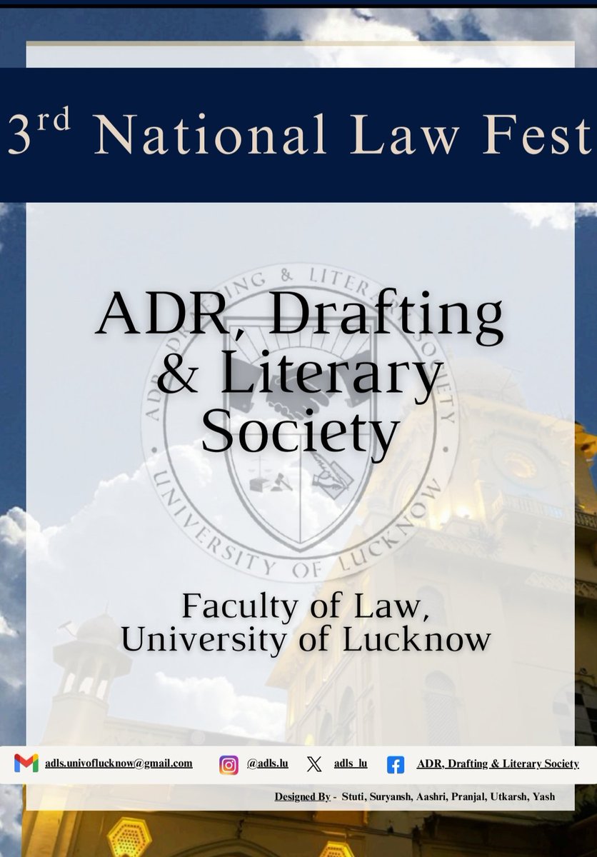 ADR, Drafting and Literary Society tweet media