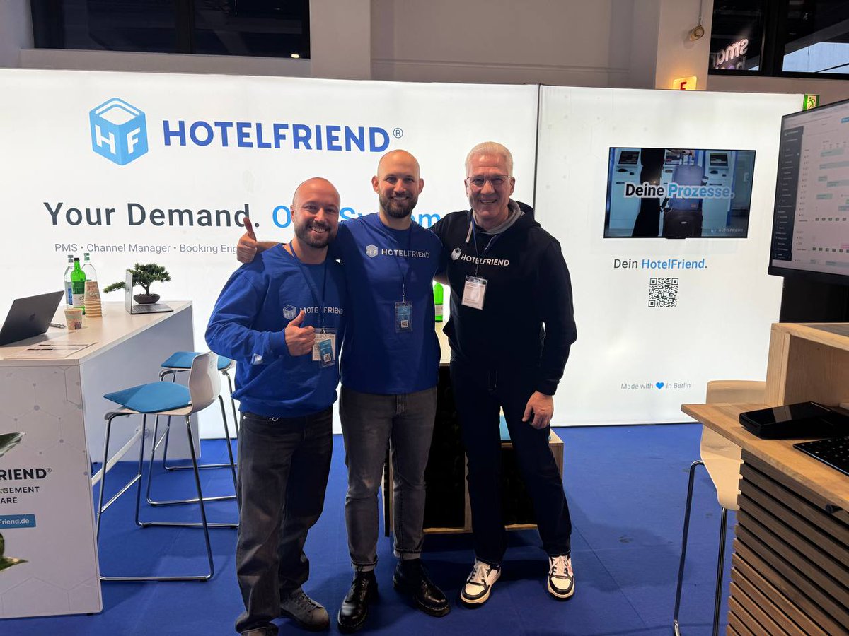 📍 We’re live at ITB Berlin 2026

The team is ready, the demos are running, and we’re excited to kick off a few great days of conversations, ideas, and real hotel workflows.

📍 Messe Berlin
🏢 Hall 7.1C | Stand 102
Stop by and say hello — we’d love to see you.