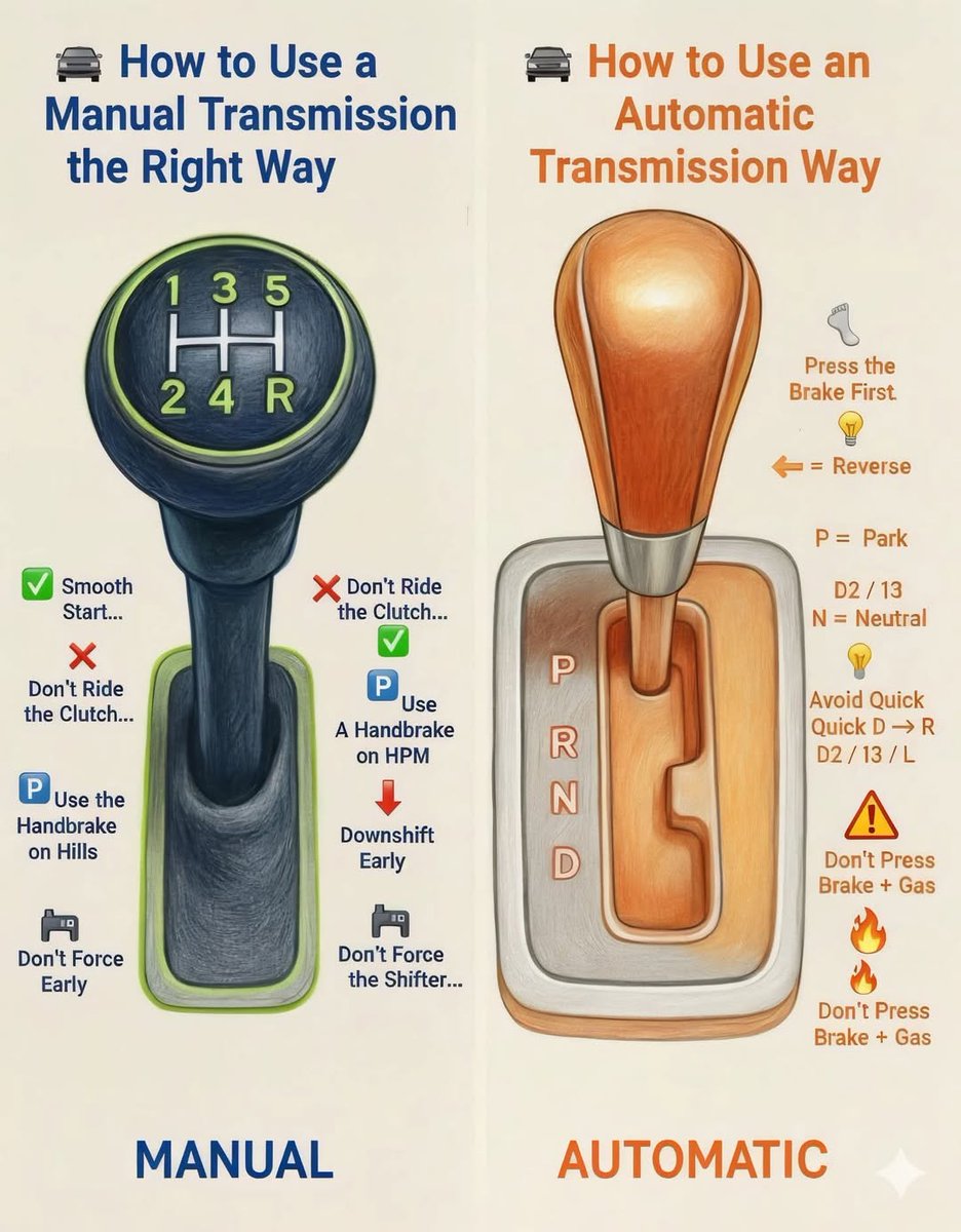 Essential Guide to Manual and Automatic Transmissions