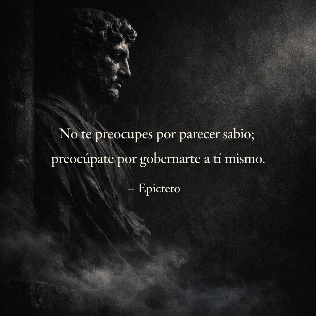 EstoicismoT's tweet photo. No te preocupes por parecer sabio; preocúpate por gobernarte a ti mismo 

#Epicteto #estoicismo #estoicos #estoicismocotidiano

#frases #filosofia #estoico

📱 Encuentra más frases en nuestra App gratuita. Busca "Estoicismo Diario" en Google Play. https://t.co/gi5vULAUXl