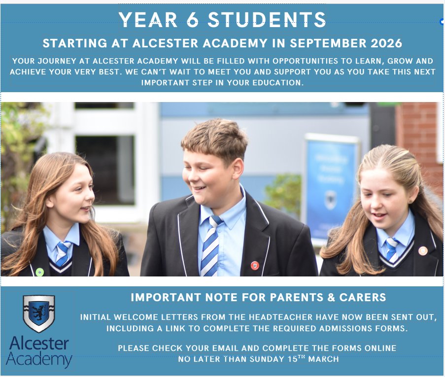 Alcester Academy tweet media