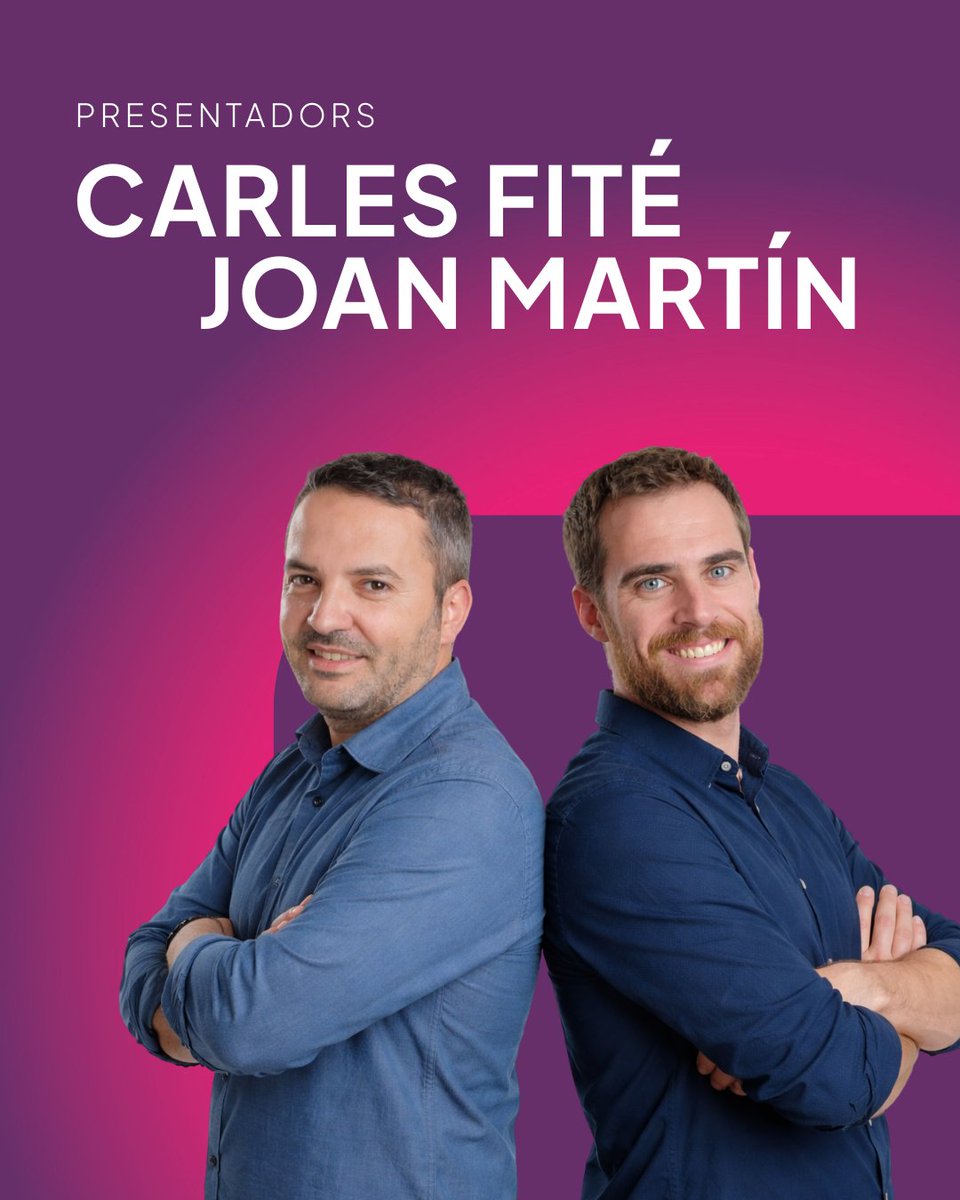 TRAFFFICpro's tweet photo. - Hola, @JoanMartin_ 
- Hola, @CarlesFite  

Marketing, comunicación, redes sociales, mundo online, mundo offline, inteligencia artificial… ya sabéis cómo empieza esto.
Contenido de calidad en pequeñas dosis.

Y por segundo año consecutivo… también empieza así TRAFFFIC 🙌

🧵👇 https://t.co/9onQh3mpQk