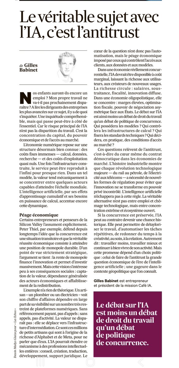 Gilles Babinet tweet media