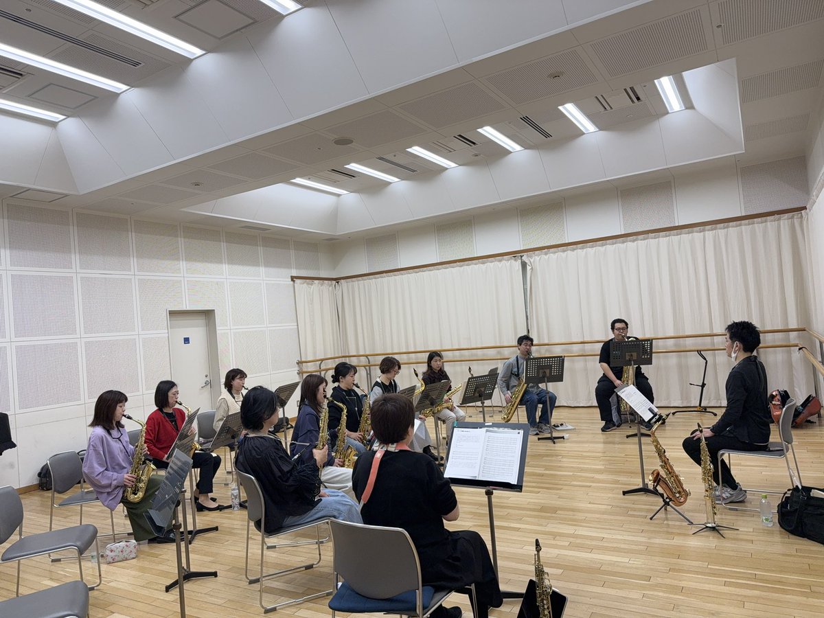 Saxofono Rosso @4/19（日）第14回定期演奏会 tweet media