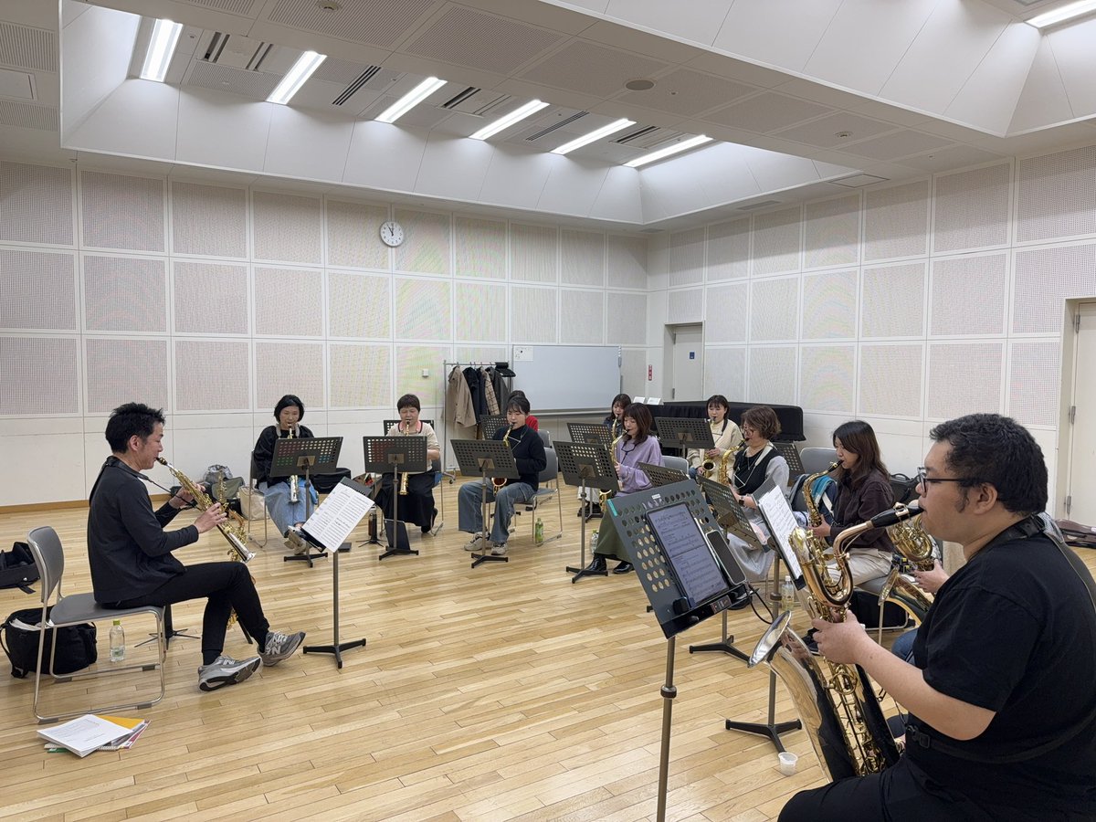 Saxofono Rosso @4/19（日）第14回定期演奏会 tweet media