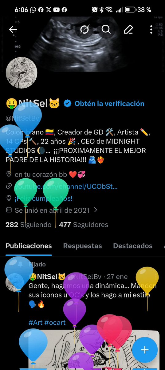 Amo estos globitos ♥️🔥