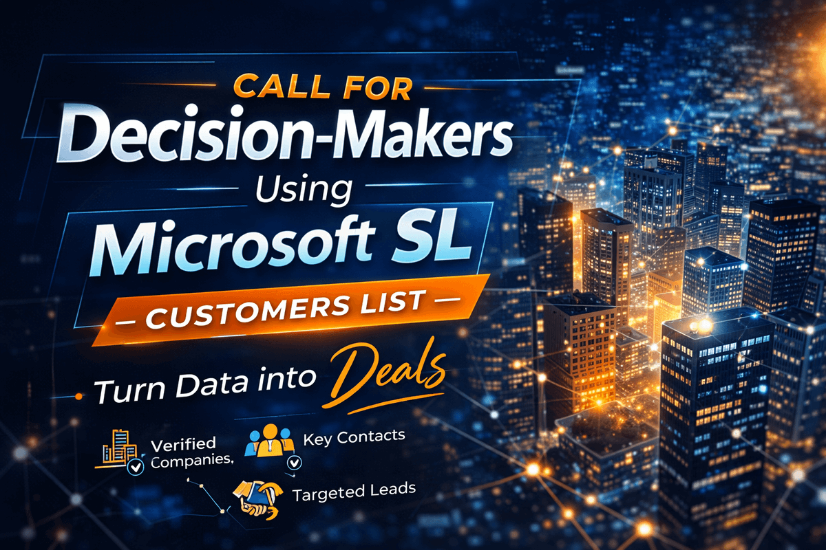 NicoleRobi85801's tweet photo. Expand your reach to Dynamics SL users 🔎
Ideal for finance, ERP & enterprise solution providers.
Power your outreach with precision 👇
🔗 https://t.co/3c0UNNwRdi
#DynamicsSL #ERPMarketing #B2BSales #TechAudience https://t.co/7GmFNMhhoz