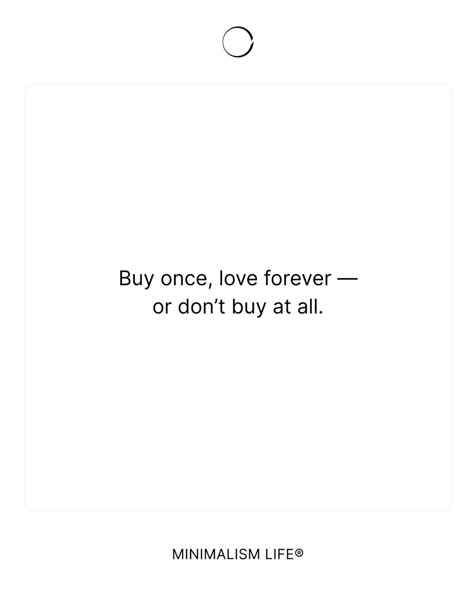 Minimalism Life® tweet media