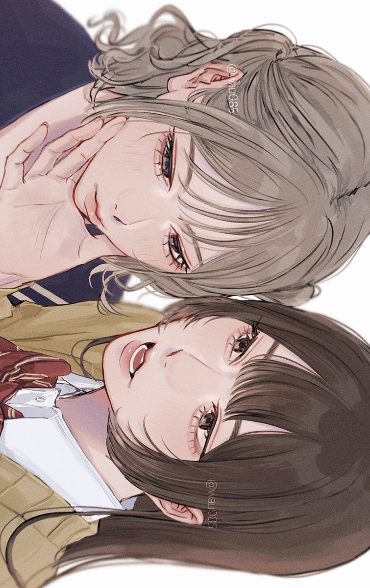 お顔かわいく描けました
 #イラスト