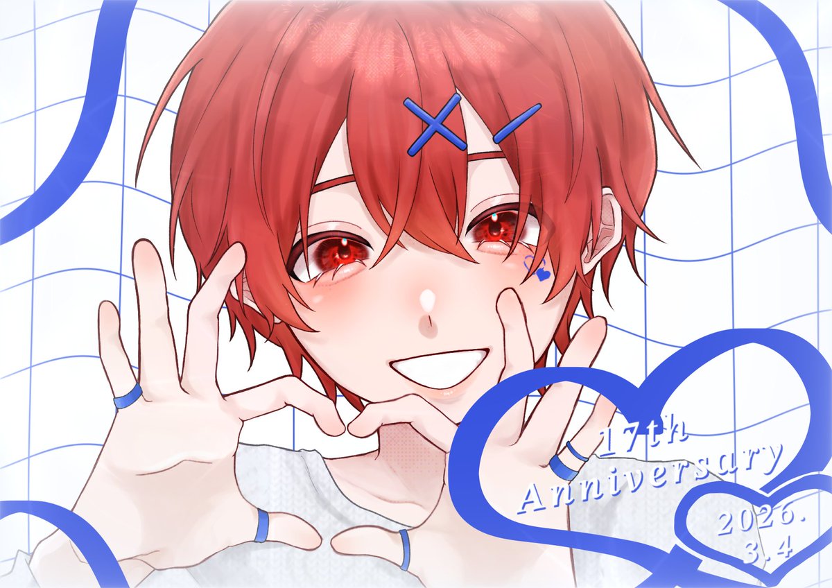 坂田さん活動17周年おめでとうございます！
#あほの坂田17周年 
#となりの坂田17周年
#坂田です