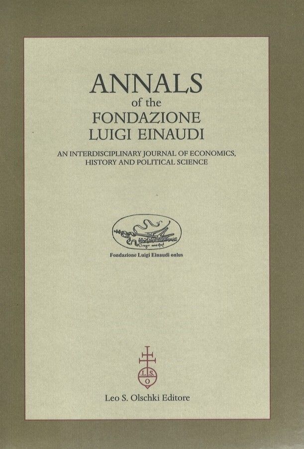 A new issue of the Annals of the Fondazione Luigi Einaudi is out now. It includes a Symposium on "A Dissenting Philosopher-economist: Claudio Napoleoni At 100" edited by Riccardo Bellofiore and Roberto Marchionatti
buff.ly/6B07pAQ