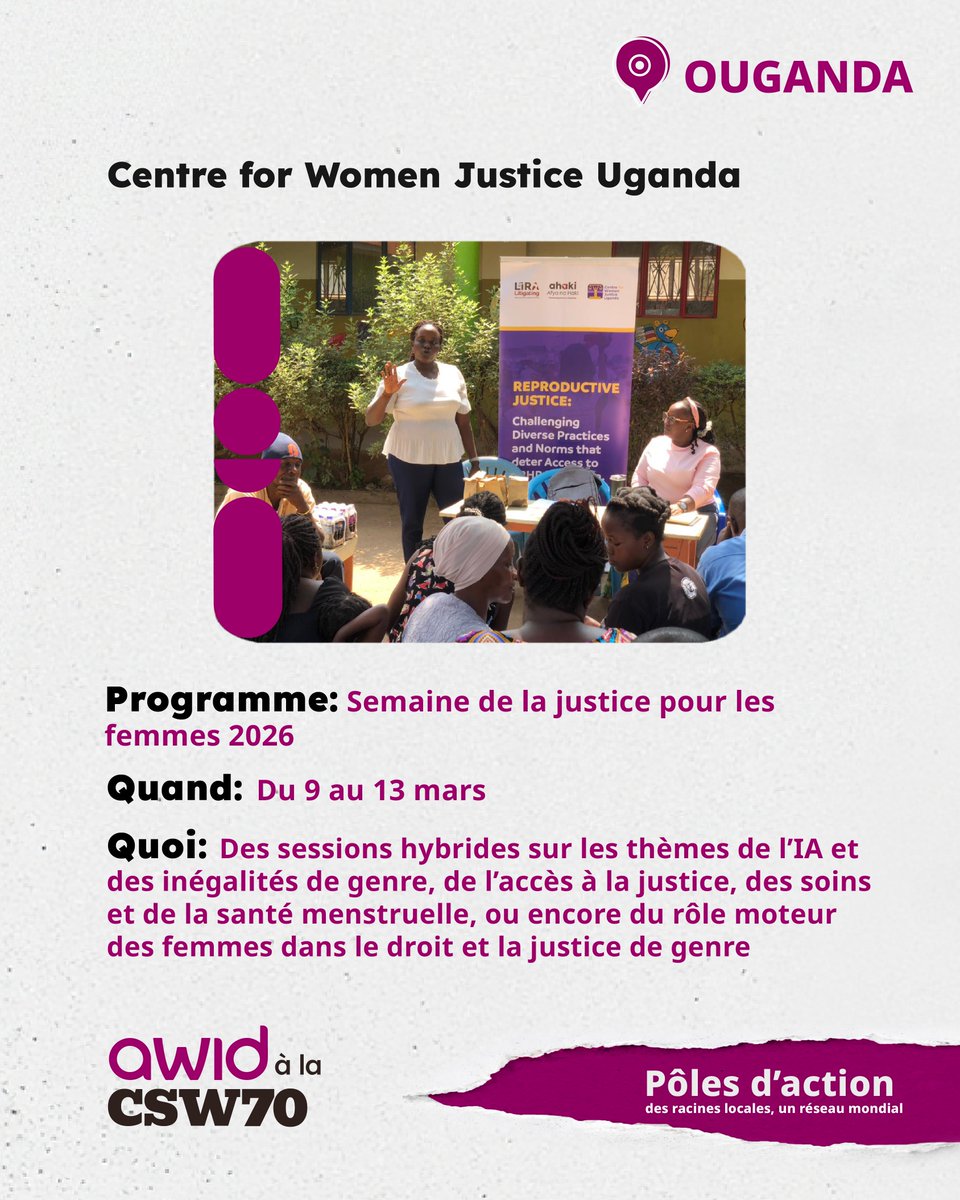 AWID en français tweet media