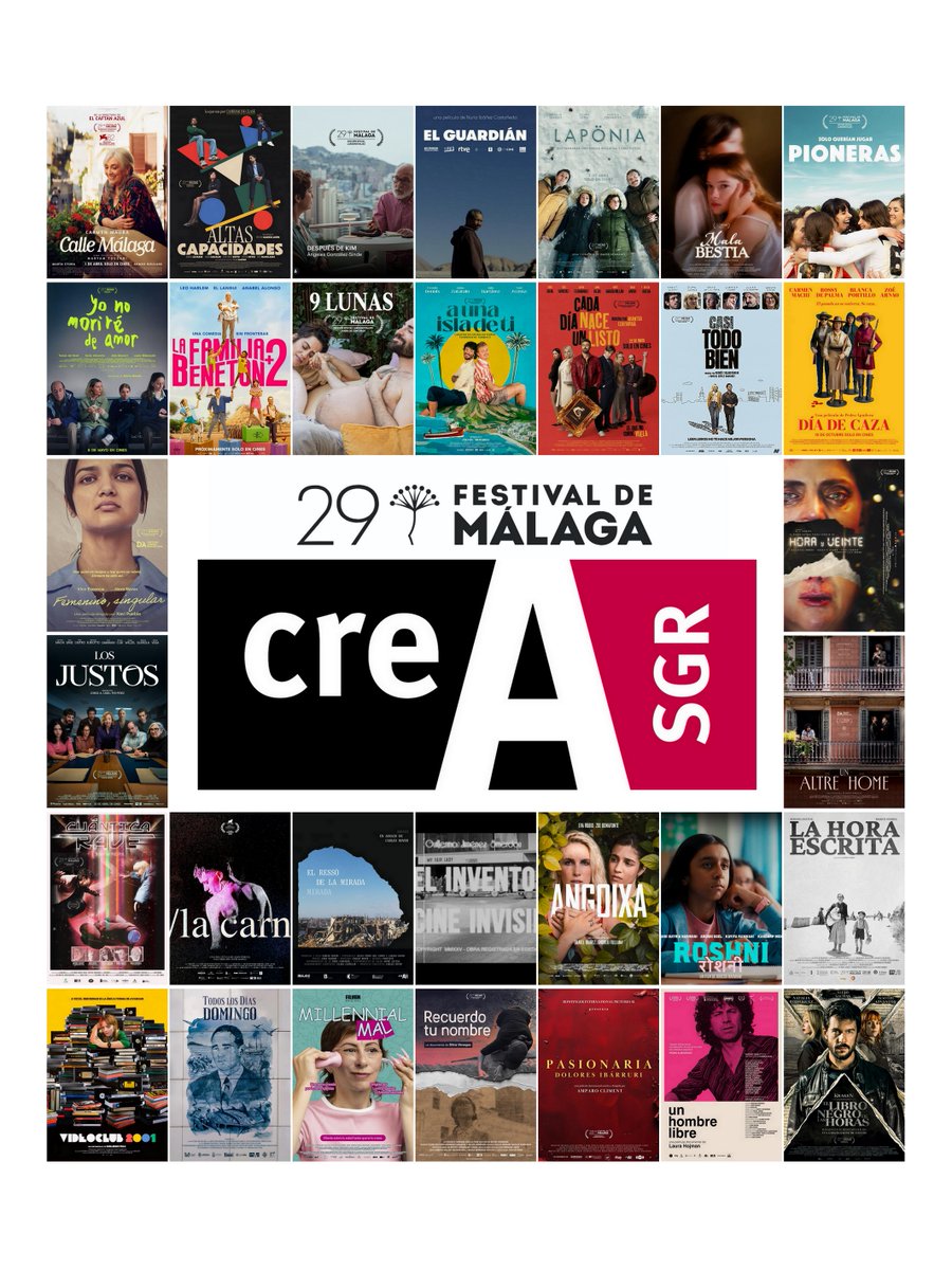 CREASGR's tweet image. 🎬 Muy contentos con nuestra presencia en el @festivalmalaga: ¡32 producciones en las que hemos participado han sido seleccionadas en distintas secciones!
¡Enhorabuena a todos los equipos!  Nos vemos en #Málaga✨
#audiovisual #financiación #creasgr #29festivalmálaga