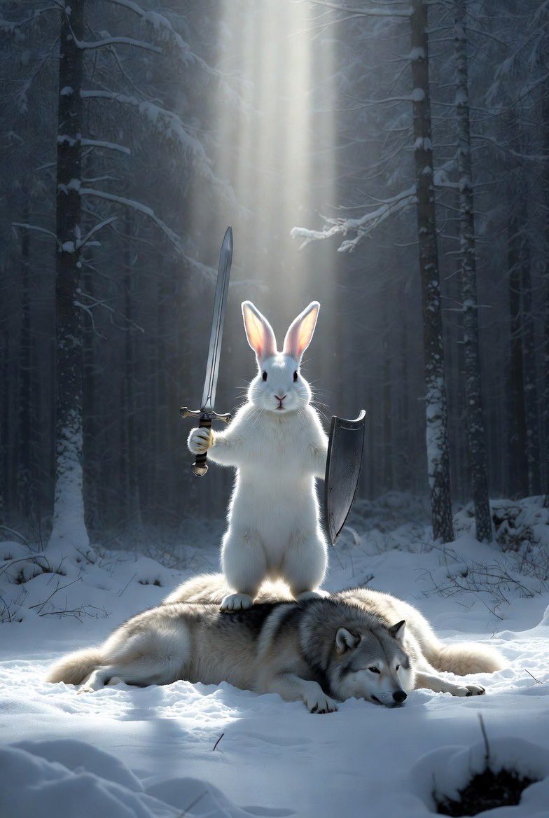 We will win ! Up to you if you want to win with us ! We will defeat every wolf that stands in our way ! 🐇👀

ABTZw146nJeRBbsxHqxtZasNnwMJBKaYrfxVk6zSJGip

$Rabbit