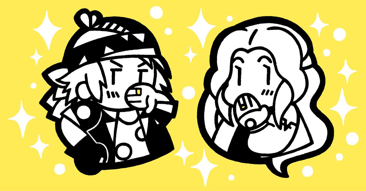 ペアリング装備ロクセリちゃん💍（再掲）

#1日1セリス