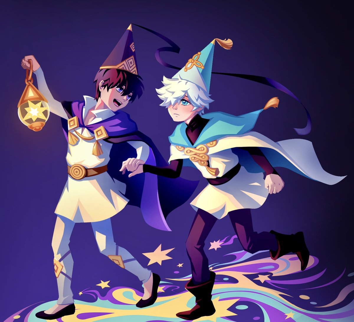 I’ll guide you through the darkness 🌟 #Δ帽子 #witchhatatelier #orufrey