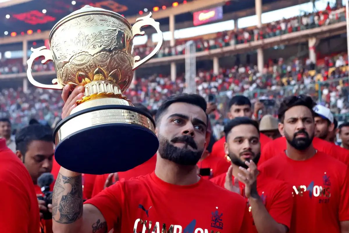 RcbianOfficial's tweet photo. 🚨 BREAKING: Chinnaswamy Stadium to host opening ceremony
RCB to play five home matches in Bengaluru, 2 in Raipur. https://t.co/GRf7Mn8GfL