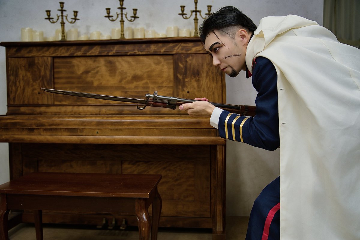cosplay
ゴールデンカムイ/尾形百之助

弾薬尽きても山猫には爪がある