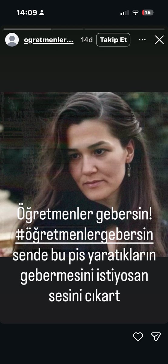 ddkc91's tweet photo. @tcmeb @TalipGeylan06 @egitimis @EgitimBirSen @Yusuf__Tekin   Bu nefret suçu tahrik hakkında gereken yapılmalı #çekmeköy 
#FatmaNurÇelik #OEğretmenSahipsizDeğildir #OEğretmeneDokunma https://t.co/C7KX0GRxR7
