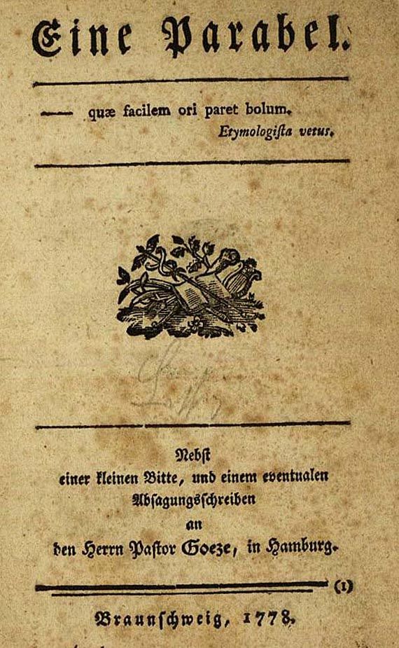 konkretbitte's tweet photo. 📸 Titelblatt der Erstausgabe
Lessings #Ringparabel aus Nathan der Weise (1779) gehört zu den meistzitierten Passagen seiner Schriften. https://t.co/z9LvV0QhKV