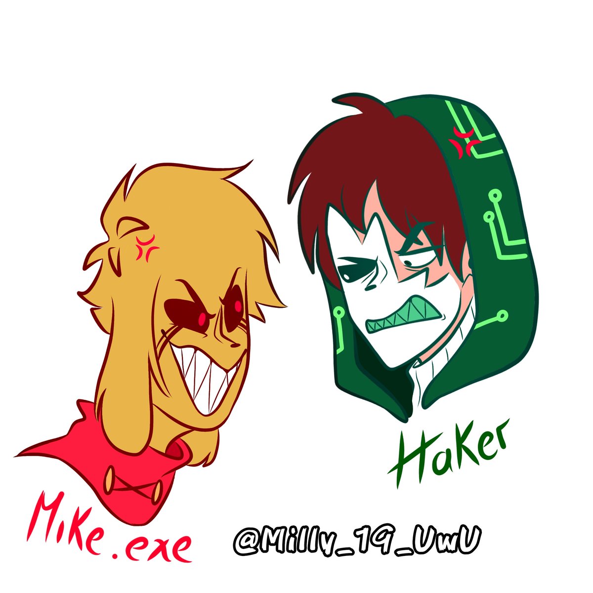 Los #compas versión #hazbinhotel yo yase quienes serían los Vees 🤭
Perdón si me perdí, el trabajo y el estudio es fatal, pero todo se puede en esta vida 💛  aquí les traigo unos dibujitos, los que publican sus dibujos cada día son dignos de admirar ✨️ tratare de estar libre.